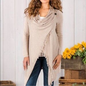 Matilda Jane Beige Wrap Cardigan